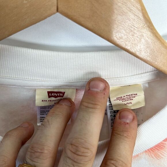 Levi’s crook top sweatshirt sz Large - Picture 3 of 4